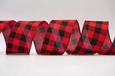 Classic Buffalo Plaid Ribbon - Classic Buffalo Plaid Ribbon